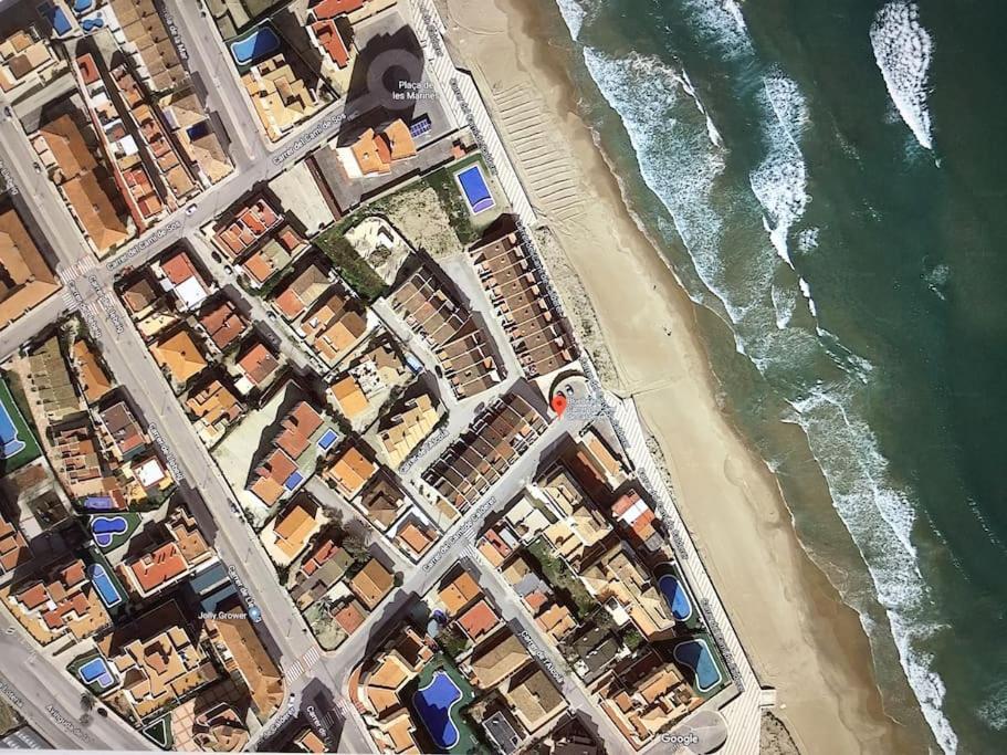 Beachfront House, Valencia, Wifi, Paddle Surf Board, Incredible Views Суека Екстер'єр фото
