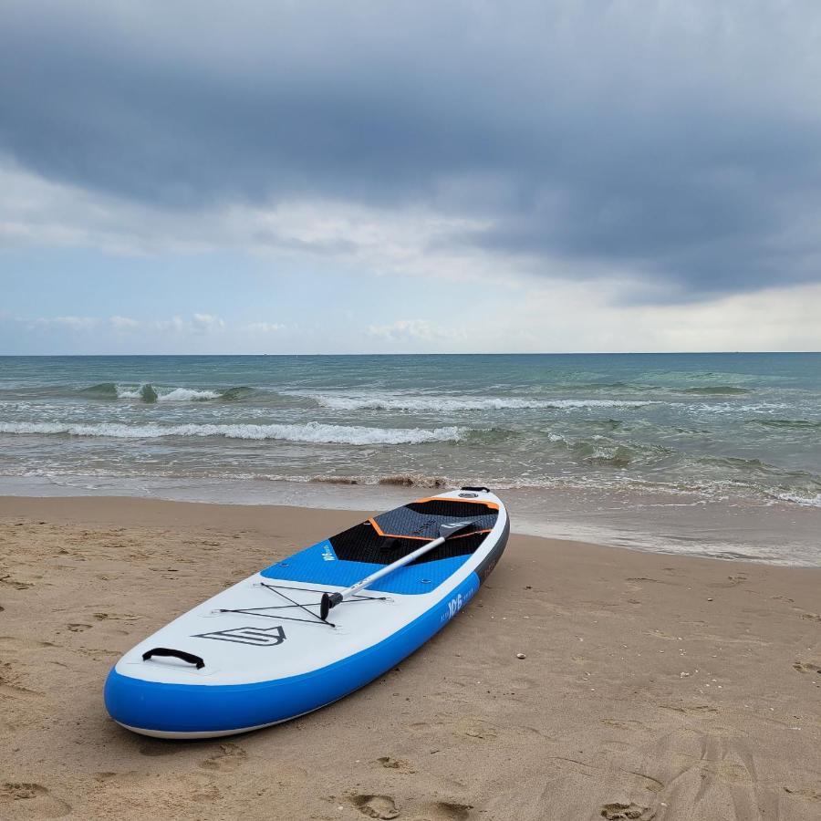 Beachfront House, Valencia, Wifi, Paddle Surf Board, Incredible Views Суека Екстер'єр фото